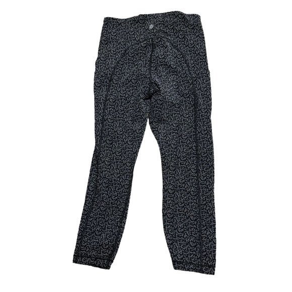 Athleta Women's Small Black Ultimate Stash Pocket Textured 7/8 Tight Leggings - Picture 9 of 9